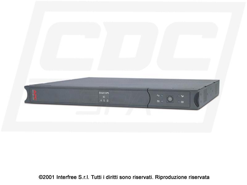APC SMART-UPS SC 450VA 230V - 1U RACKMOUNT/TO