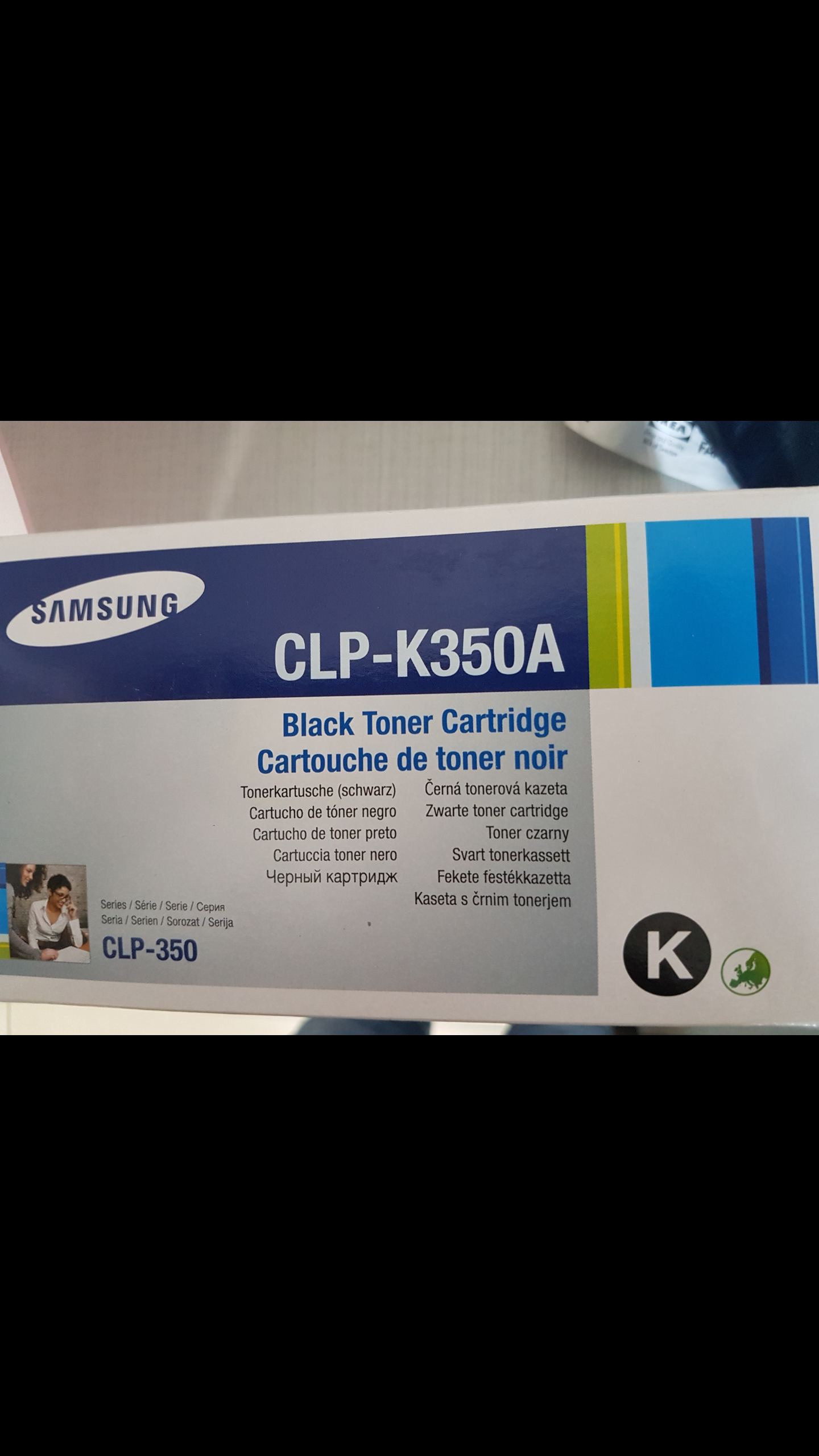 TONER SAMSUNG CLP-K350 NERO
