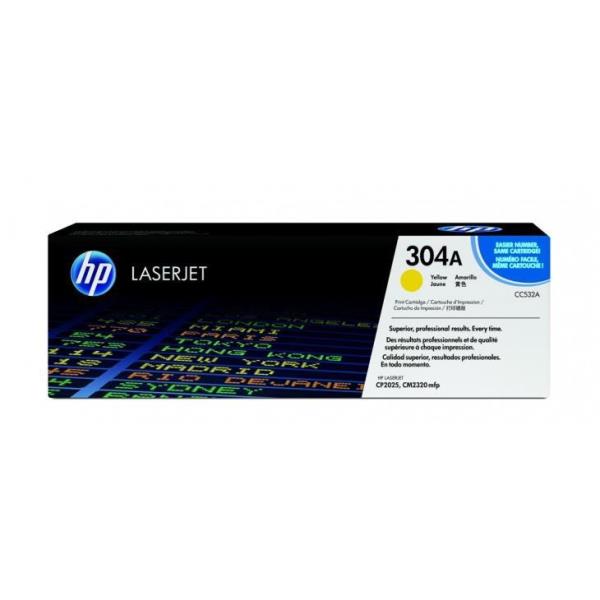 TONER HP CC532 ORIGINALE PER HP CP 2025
